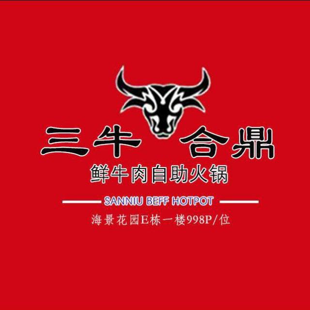 三牛合鼎鲜牛肉自助火锅