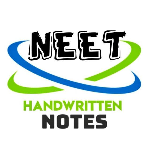 Neet Handwritten Notes