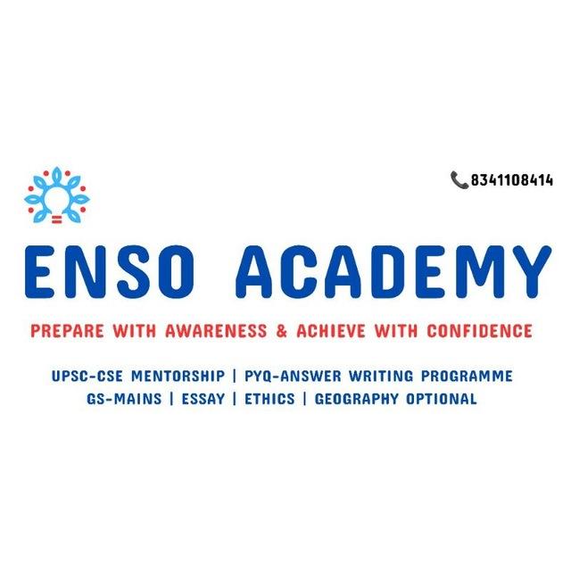 GEOGRAPHY OPTIONAL_ ENSO ACADEMY