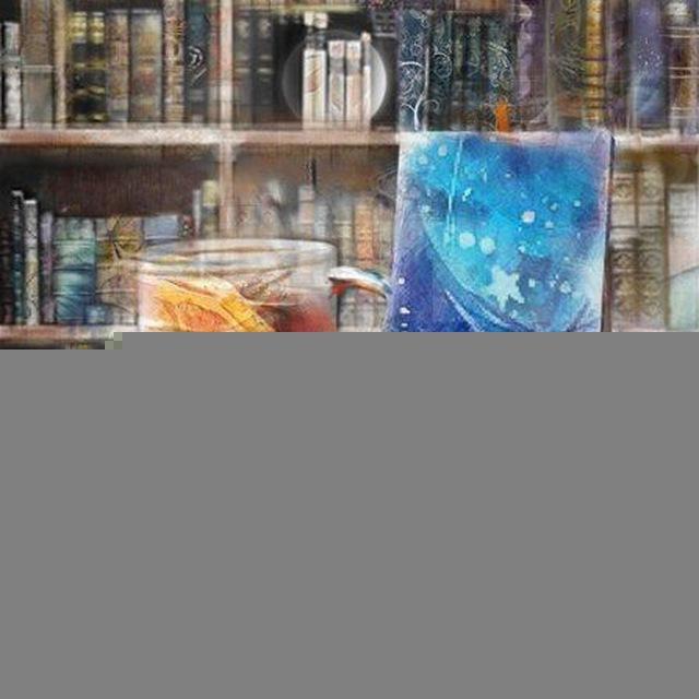 Книги, краски и стежки