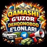 QAMASHI GUZOR DEHQONOBOD E'LONLARI