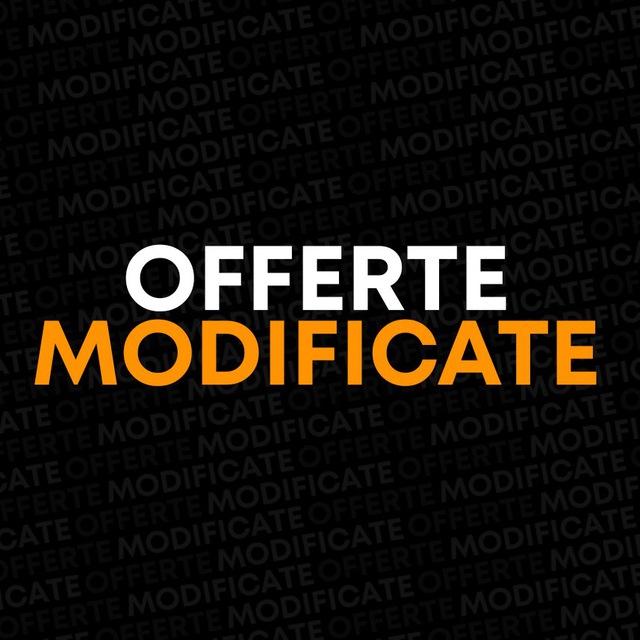 OFFERTE MODIFICATE