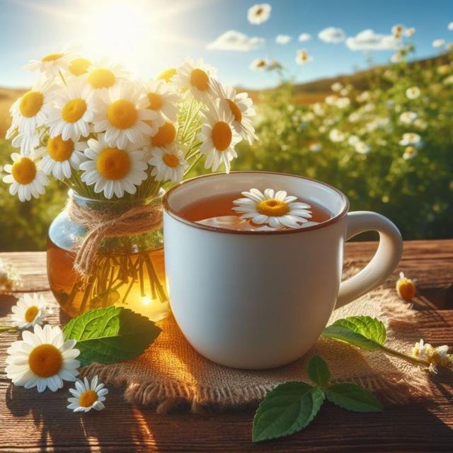 Ромашковый чай🌼