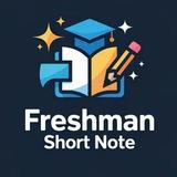 Freshman Shortnote 📖