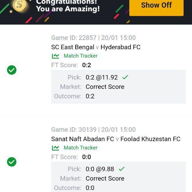 Betway fixed matches