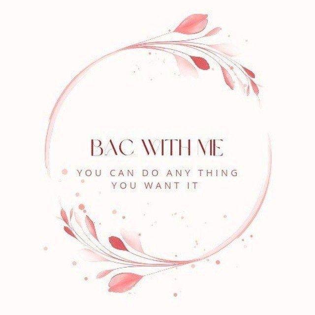 Bac with me 🌺