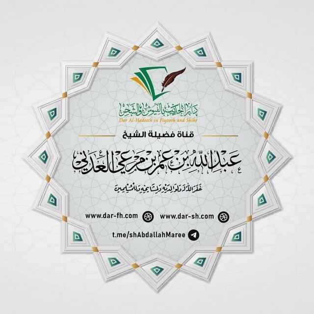 قناة الشيخ عبدالله بن مرعي العدني