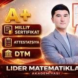 MATEMATIKLAR AKADEMIYASI🏆| MUHRIDDIN QARSHIYEV🥇