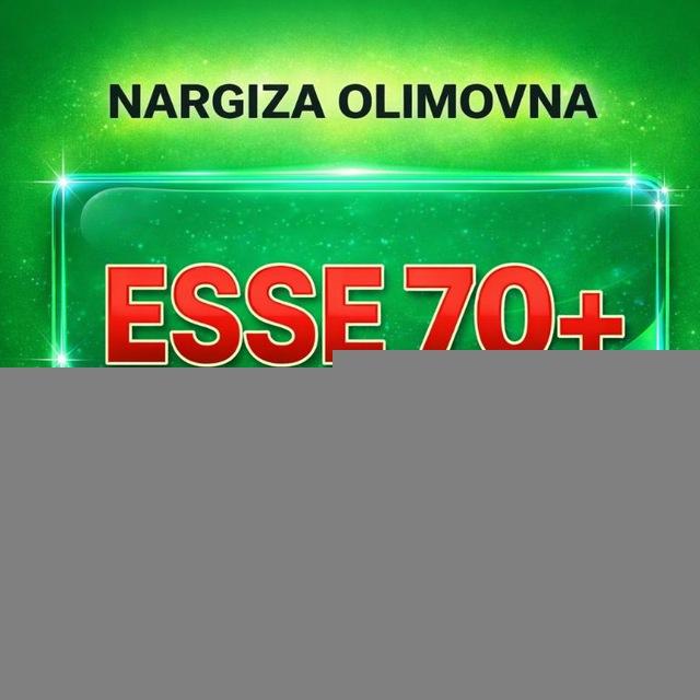 ESSE KANALI || NARGIZA OLIMOVNA