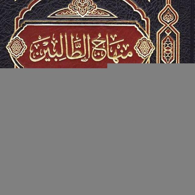 شرح منهاج الطالبين للشيخ رشدي القلم