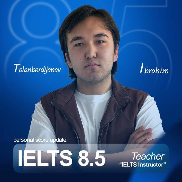 Ibrohim | IELTS 8.5