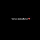 𝐆𝐨'𝐳𝐚𝐥 𝐗𝐨𝐭𝐢𝐫𝐚𝐥𝐚𝐫𝐢𝐦❤️
