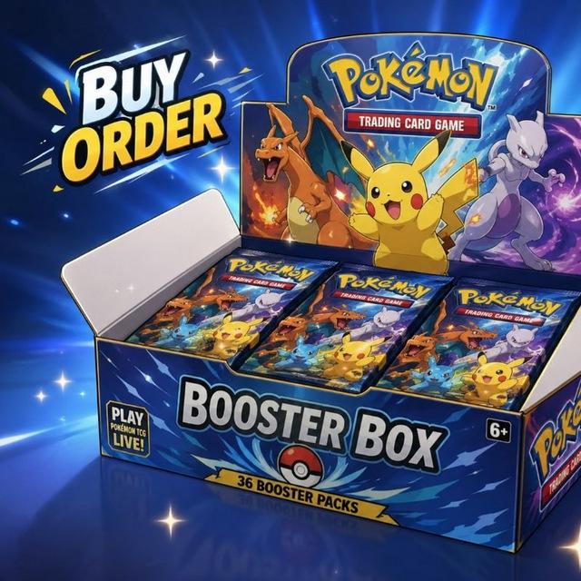 Buy Order Pokemon Booster Tcg Box