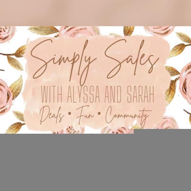 simply sales with Alyssa & Sarah... HOT DEALS 🔥🏃🏻‍♀️💨