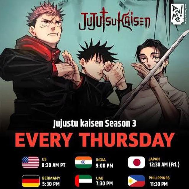 Jujutsu Kaisen Season 3 l Jujustu Kaisen Season 1-2-3 Eng Dub