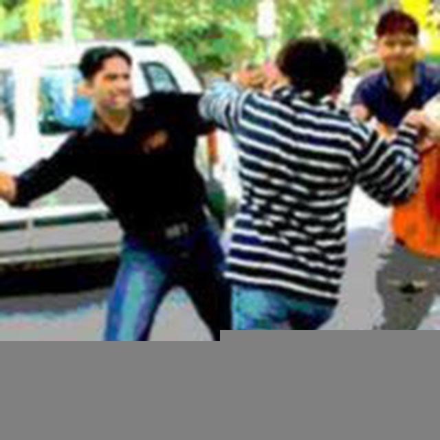 Indian People Fighting