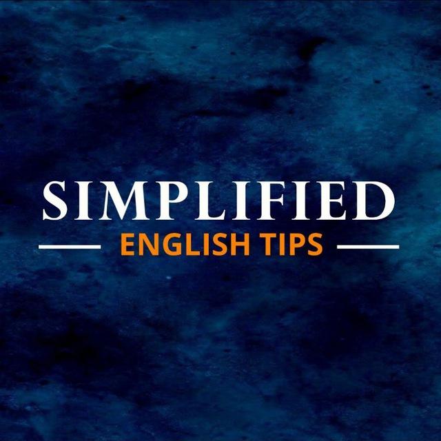Simplified English Tips