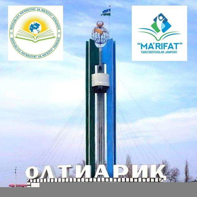 OLTIARIQ MA'NAVIY HAYOTI