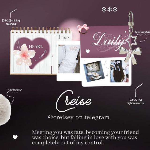 𑣿. creisee .. ♡