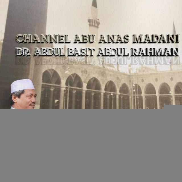 Dr Abu Anas Madani Channel