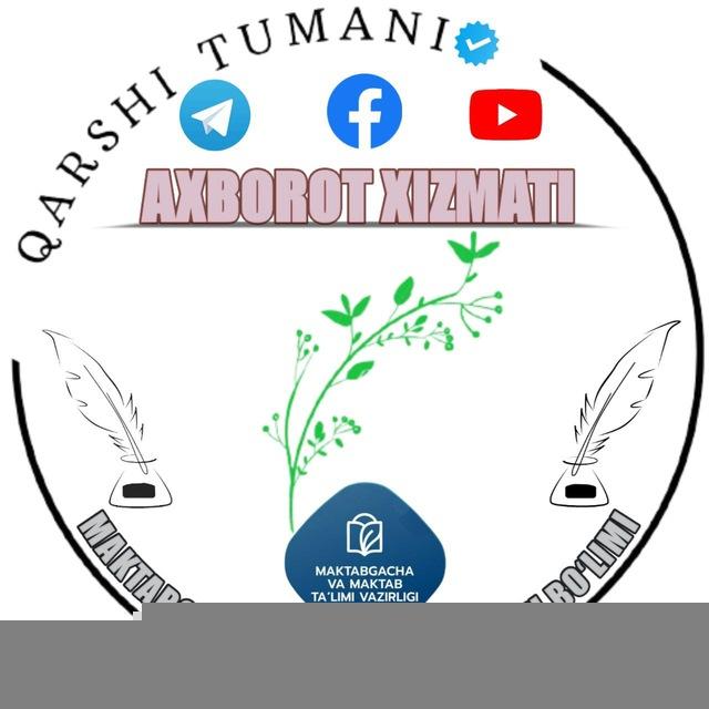 📚QARSHI TUMANI | MAKTABGACHA VA MAKTAB TAʼLIMI BOʻLIMI |