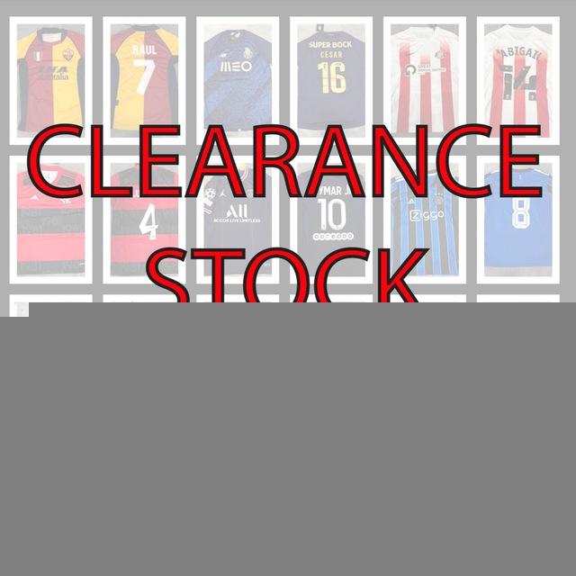 CLEARANCE STOCK JERSEY!!