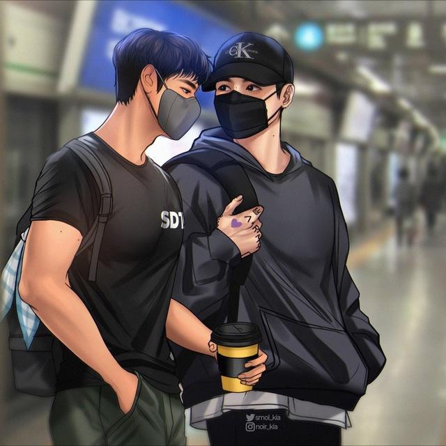 Taekook 💜 &BTS art 🎨