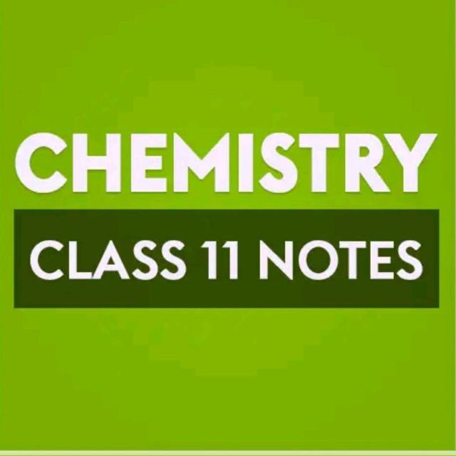 class 11th chemistry notes pdf