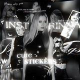 cute×stickers #slay 🩶