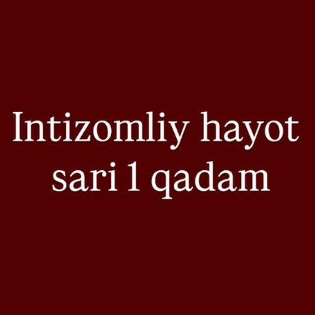 INTIZOMLI HAYOT ️|