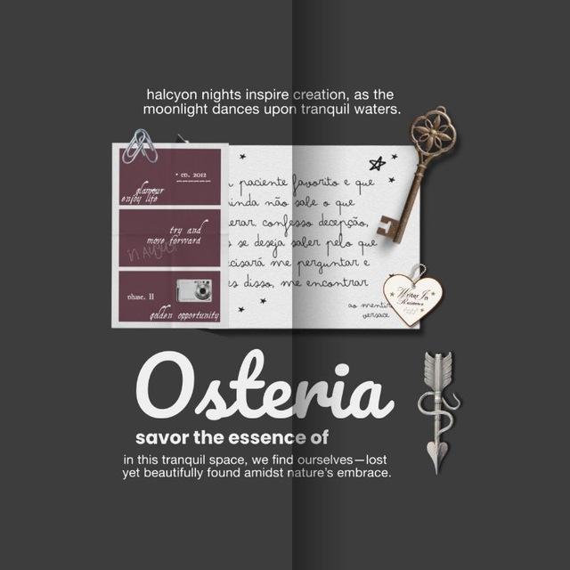 OSTERIA : OPENG TSAYY