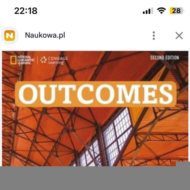 Outcomes pre-intermediate 2nd edition
