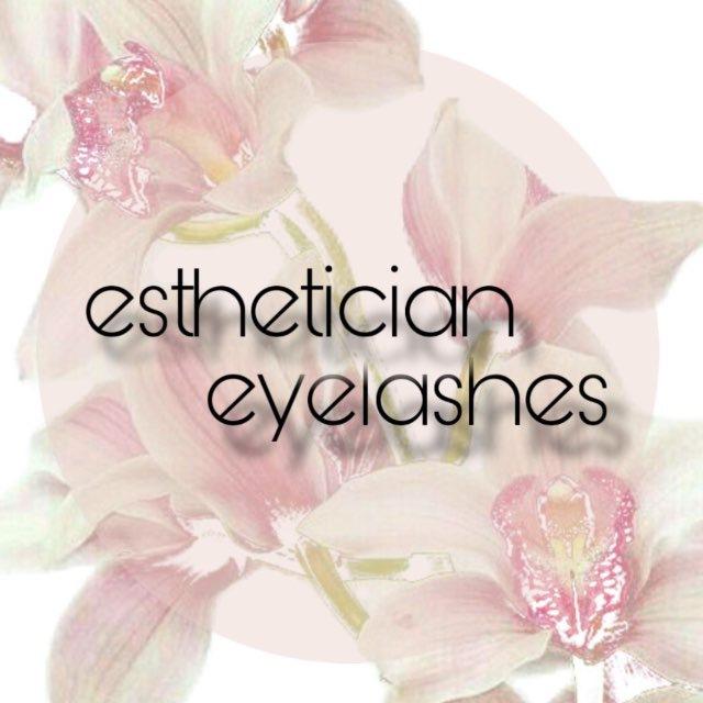 esthetician eyelashes