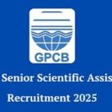 GSSSB senior scientific assistant GPCB