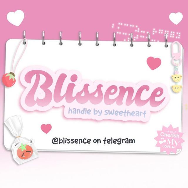 blissence: open. 🩷