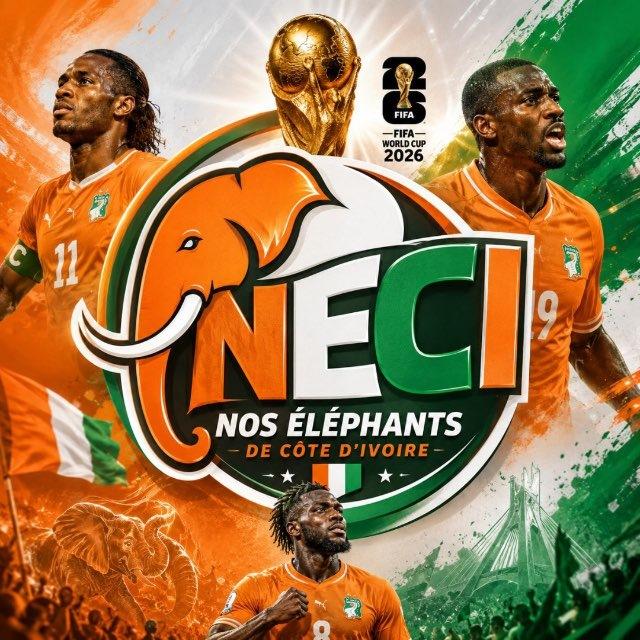 Nos Éléphants de Côte d’Ivoire 🇨🇮
