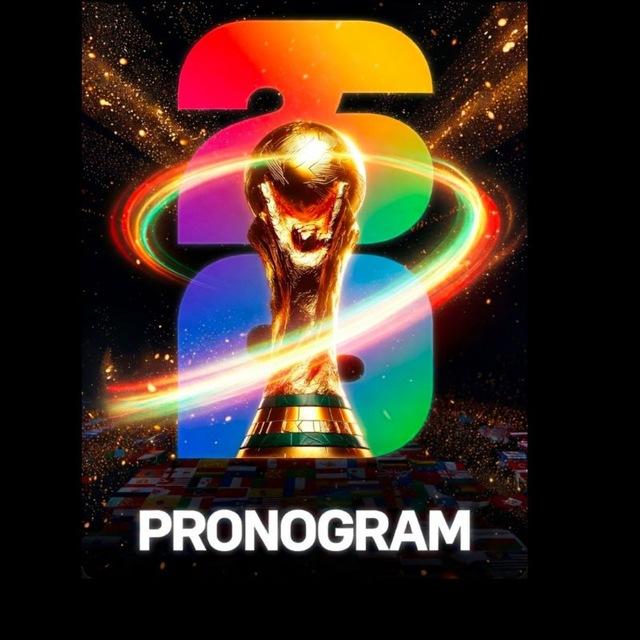 PRONOGRAM ⚽️ Pronostics football sur Telegram ✨ WORLD CUP 2026 🏆