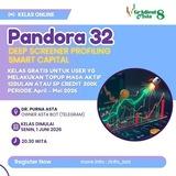 Cara ikutan kelas Pandora 32 DSP + SMART CAPITAL
