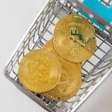 Shopping cart cryptocurrency