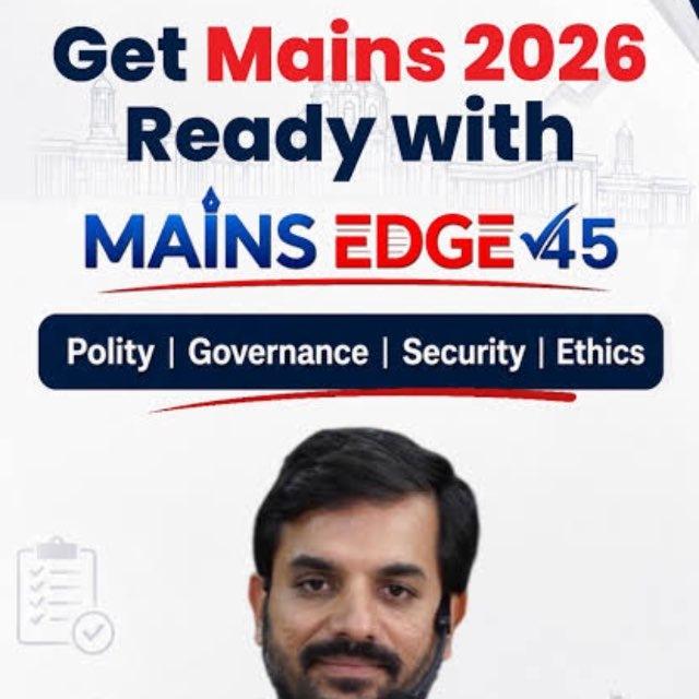 Vision Mains Edge45 Lectures 2026 | Jatin gupta polity | Aditya kaliya economy | smriti mam essay ethics Essay 2026 |