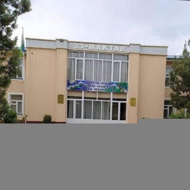 33-MAKTAB | Rasmiy kanal