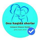 🍀✍ONAJONLAR🌹✍ HAQIDA🌼✍SHERLAR🌻✍
