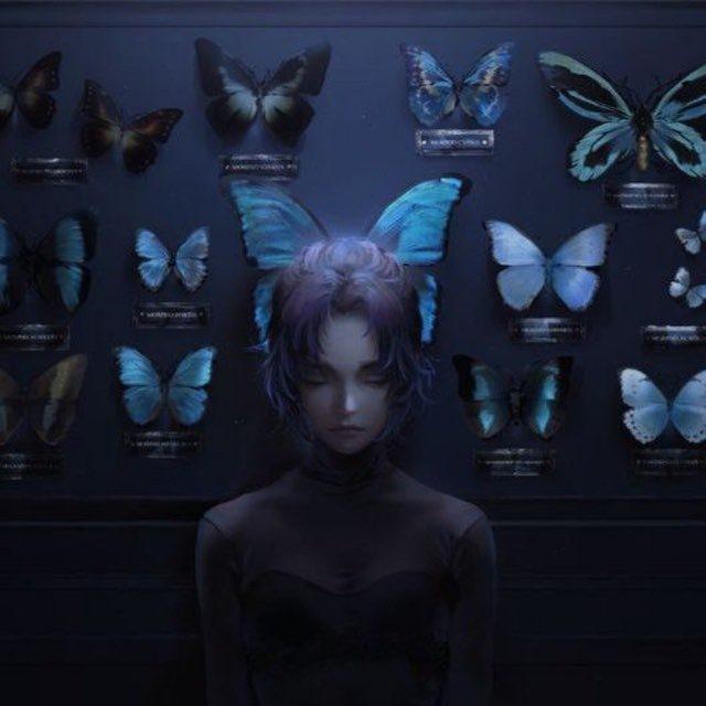 PALE TORTURED BLUE