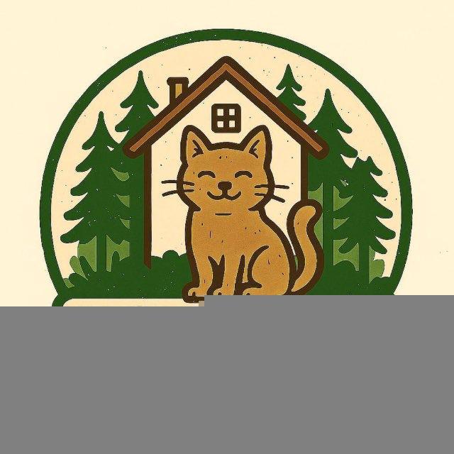 Котики в лесу