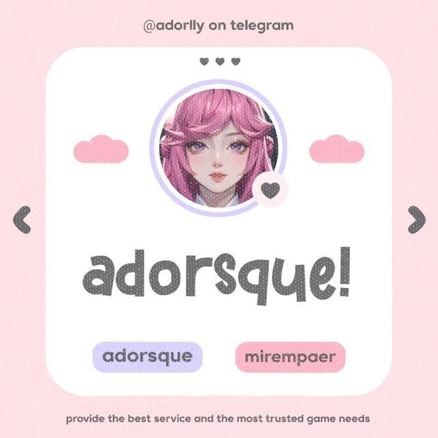 ݁ ˖ ♡ 𝗮𝗱𝗼𝗿𝗯— 𝓐𝖽𝗈𝗋𝗌𝗊𝗎𝖾 𝓜𝗂𝗋𝖾𝗆𝗉𝖺𝖾𝗋 | WDP 🇮🇩 27.500