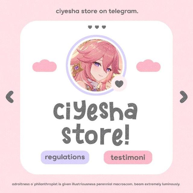 𓈒 ࣪ 𝅄 ♡ ciyesha–proof’s !