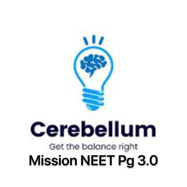 Cerebellum mission Neet pg Notes