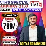 ADITYA RANJAN SIR CHAMPIONS 21.0 2025