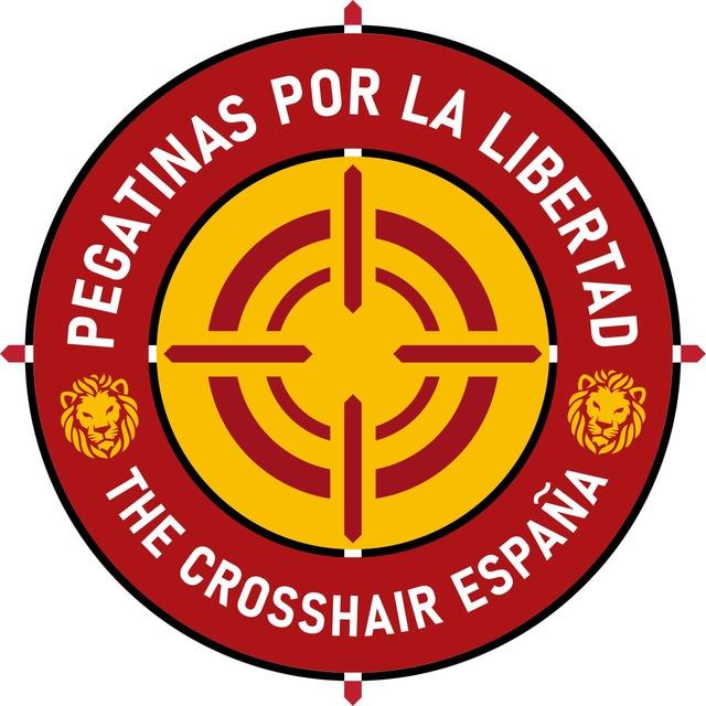 CROSSHAIR ESPAÑA. PEGATINAS POR LA LIBERTAD