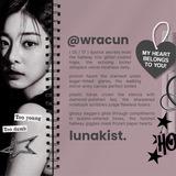 lunakist, @wracun ♡